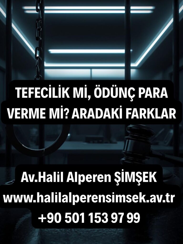 Tefecilik suçu farkları ve Ankara ceza avukatı Halil Alperen Şimşek