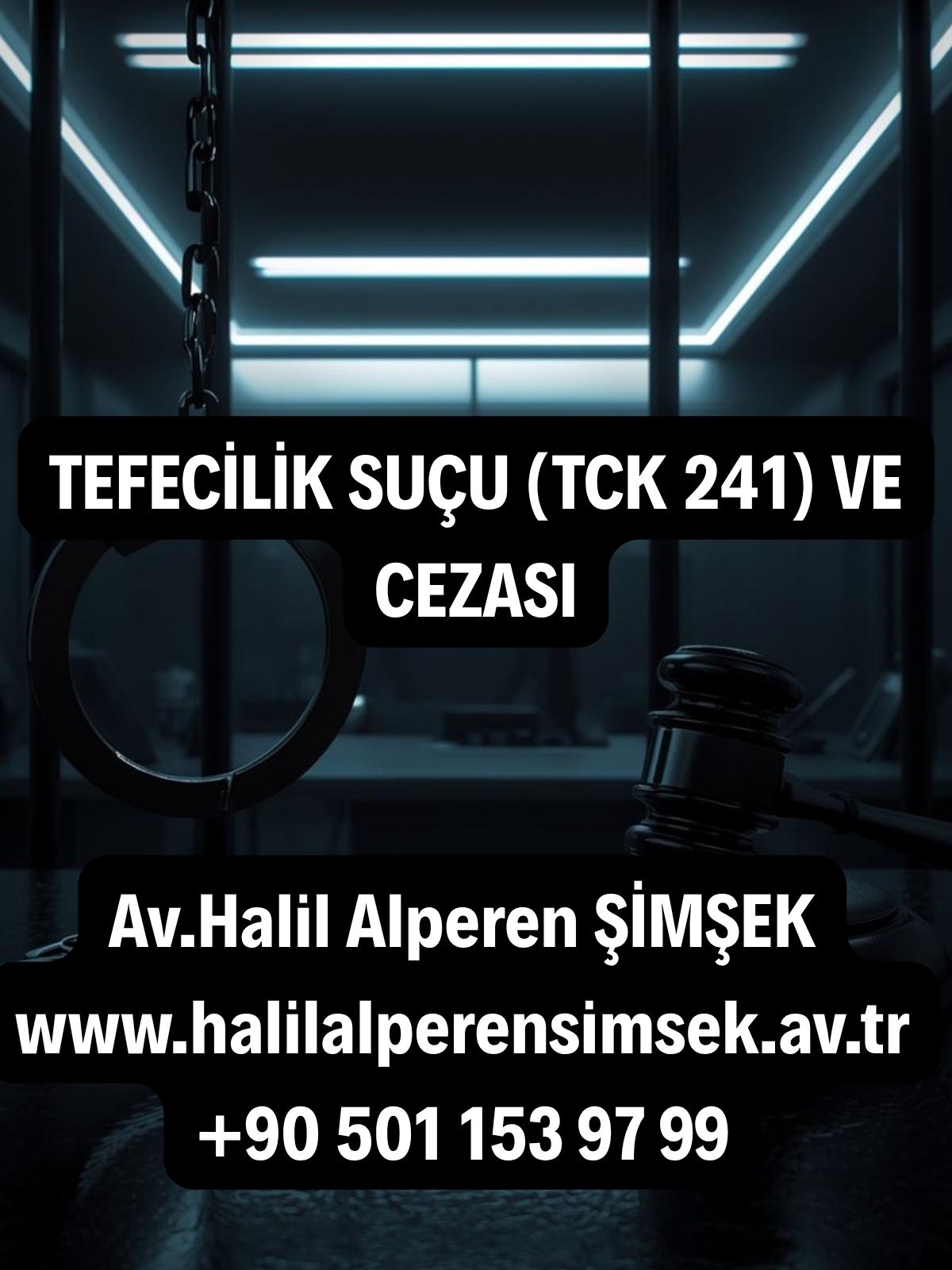 Tefecilik suçu davası süreci Ankara ağır ceza avukatı Halil Alperen Şimşek